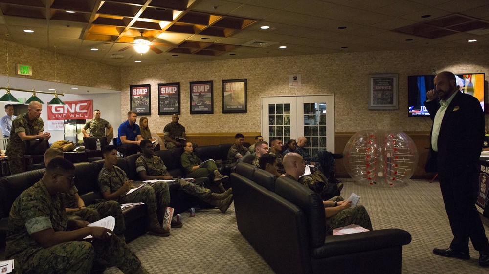 Commanding general of Marine Corps Installations Pacific tours MCAS Iwakuni