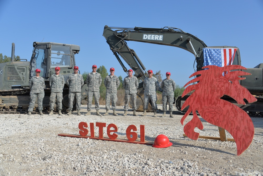 9/11 commemoration during an Exercise Related Construction in Israel