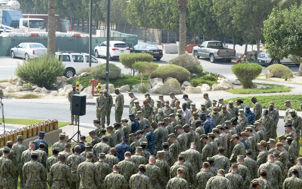 NSA Bahrain 9-11 Ceremony