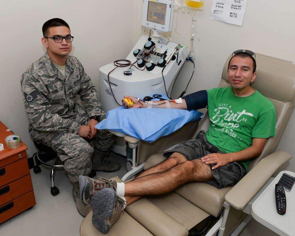 Al Udeid ships its first unit of cold storage platelets to the AOR