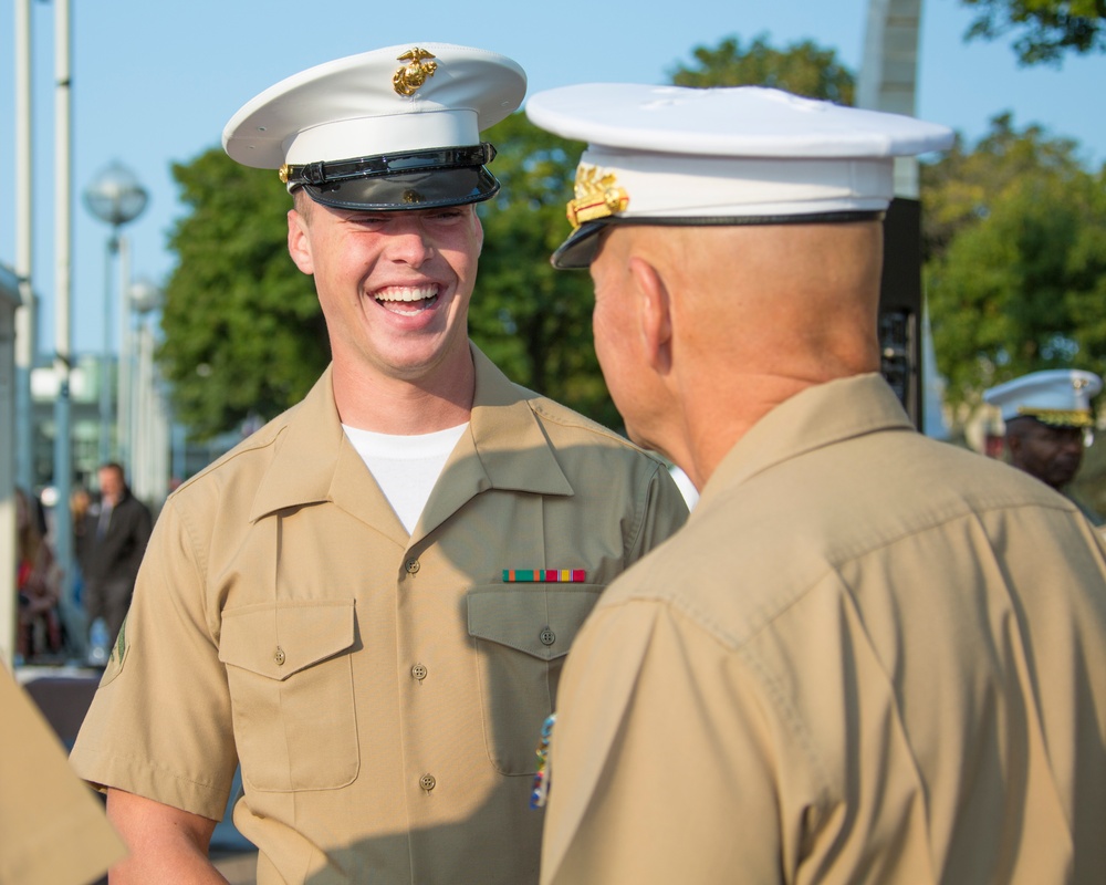 CMC Visits Marine Week Detroit