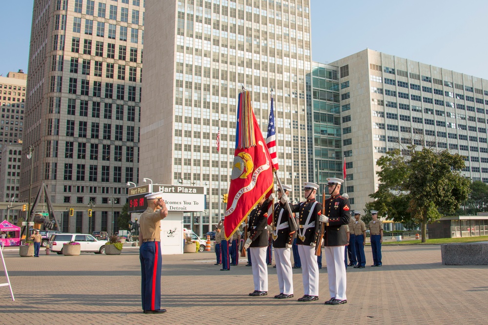 CMC Visits Marine Week Detroit