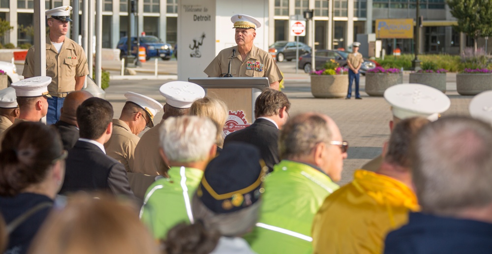 CMC Visits Marine Week Detroit