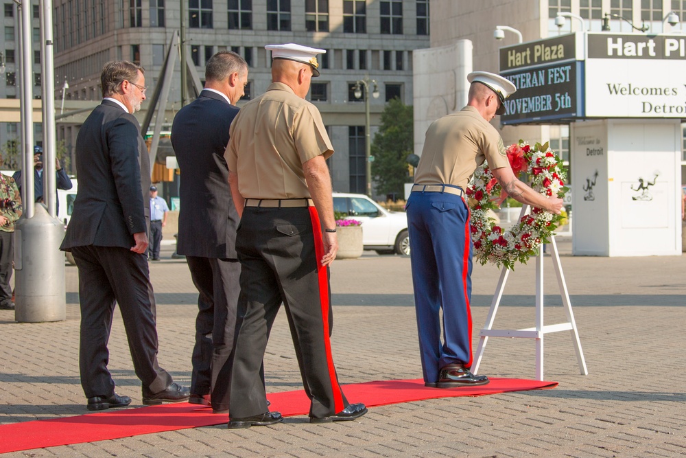 CMC Visits Marine Week Detroit