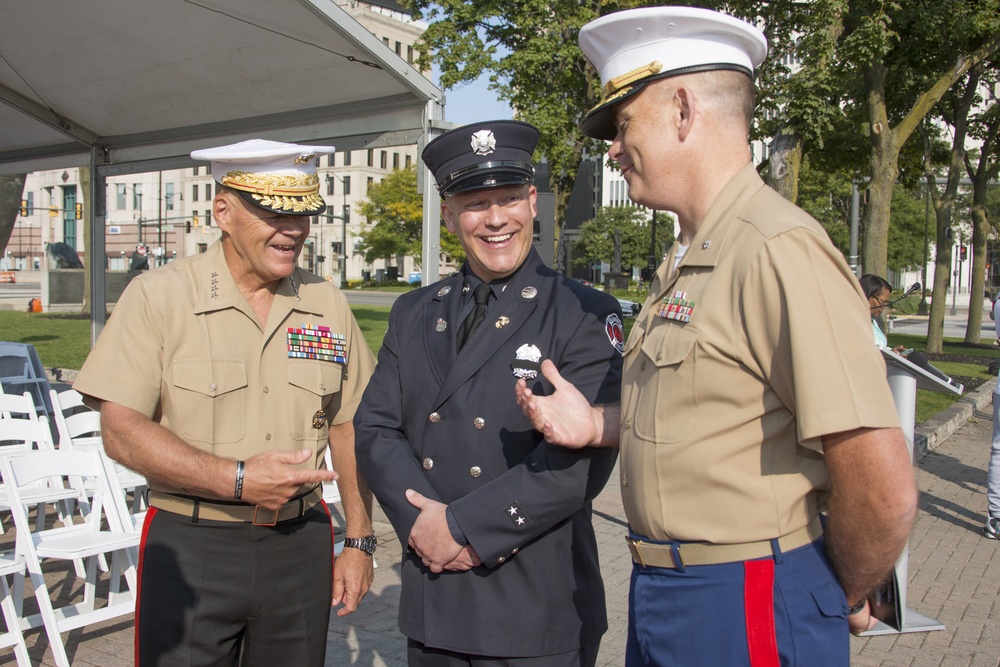 CMC Visits Marine Week Detroit