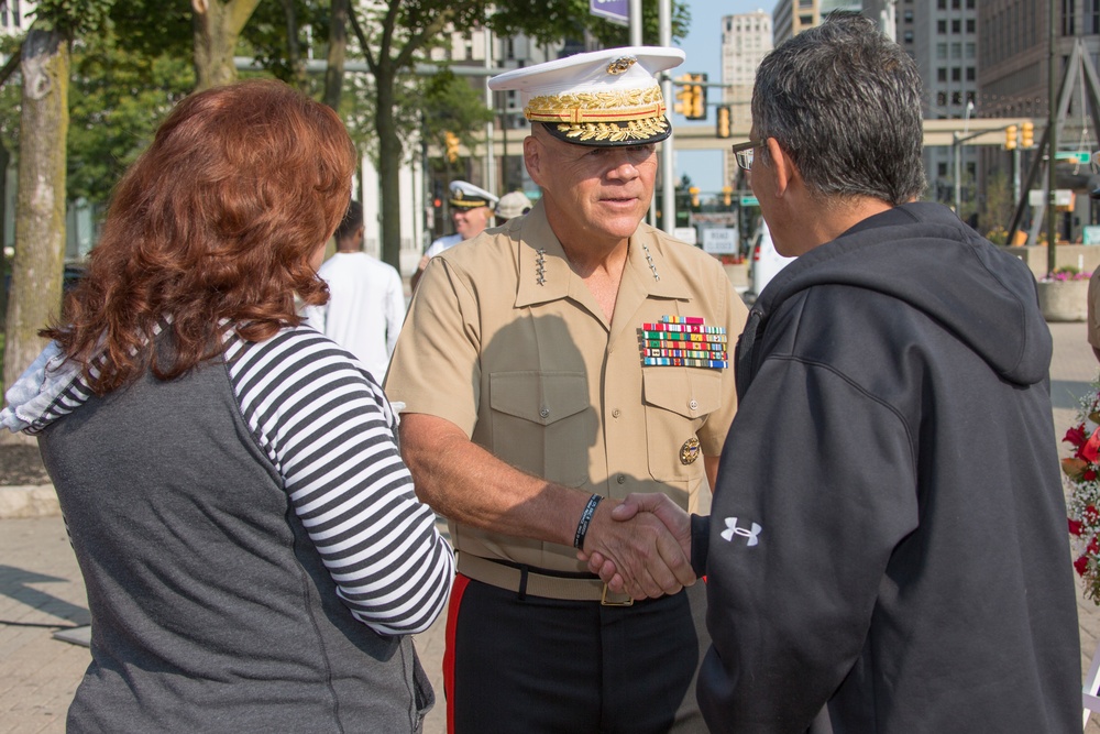 CMC Visits Marine Week Detroit