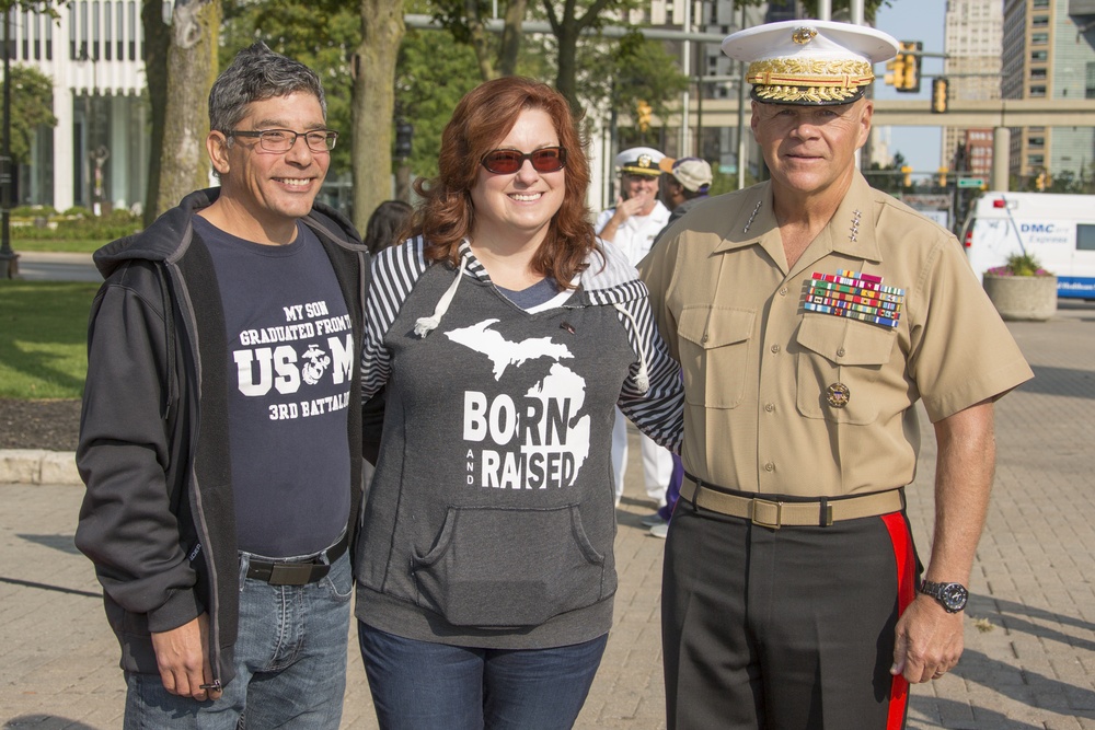 CMC Visits Marine Week Detroit