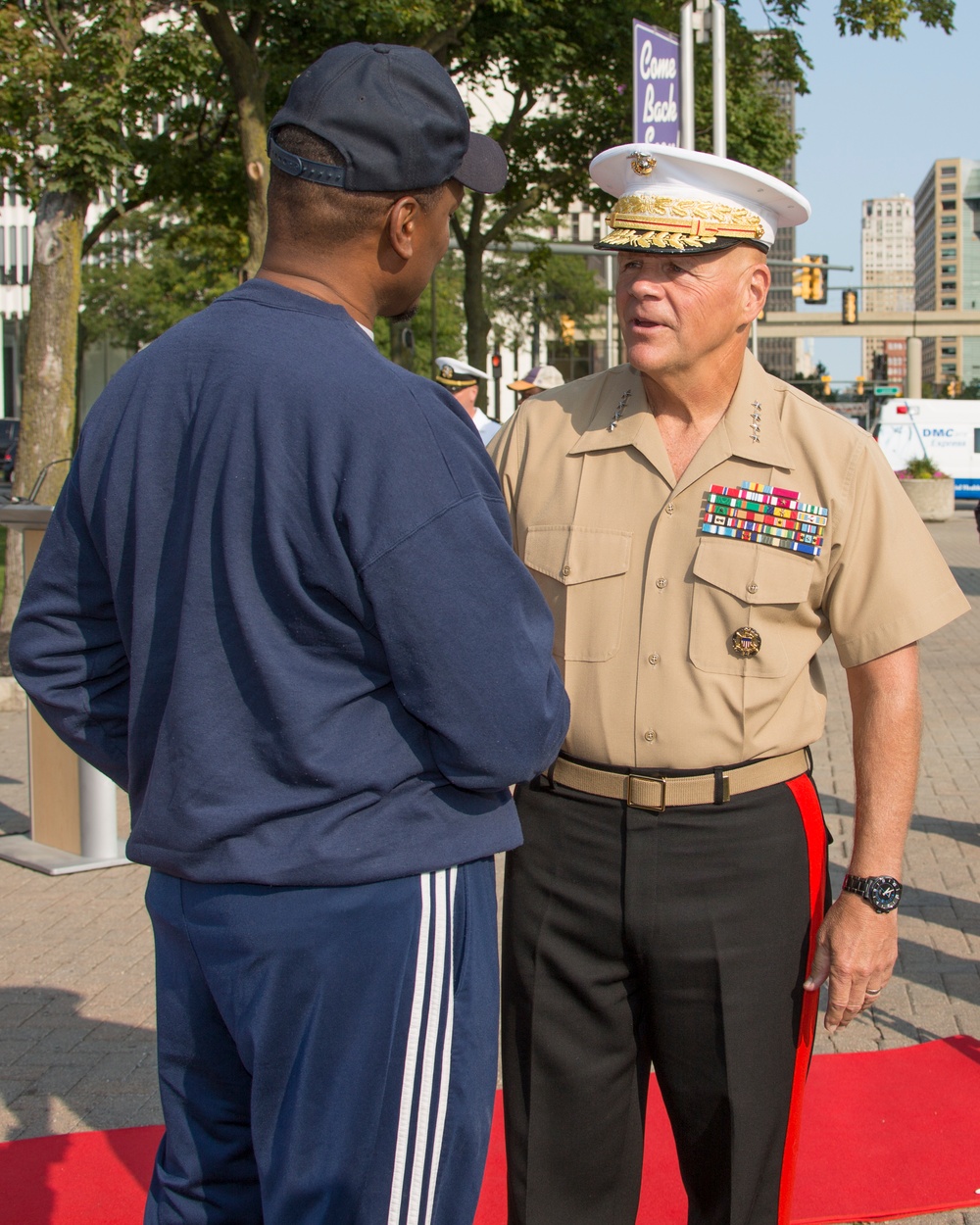 CMC Visits Marine Week Detroit