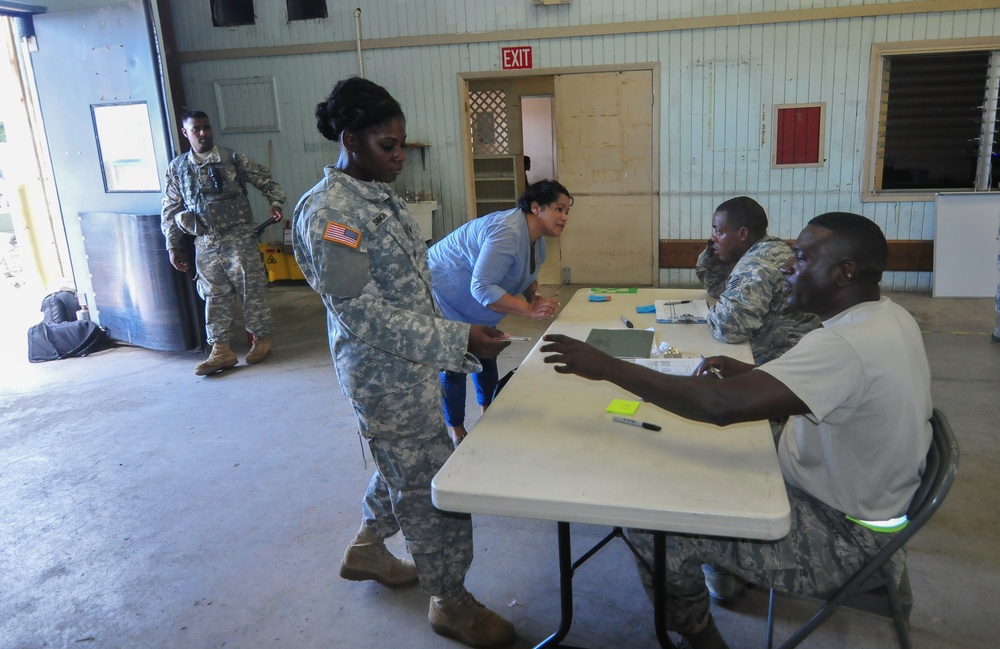 Joint effort moves personnel, cargo to storm victims