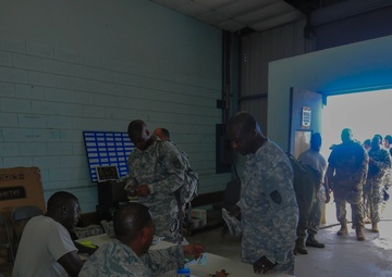 Joint effort moves personnel, cargo to storm victims