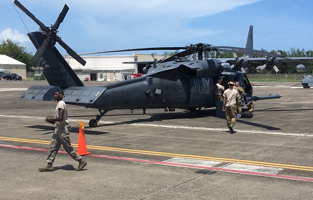 106th Rescue Wing responds to Hurricane Irma