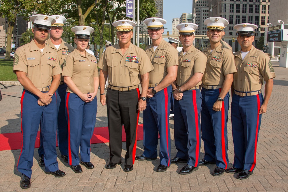 CMC Visits Marine Week Detroit