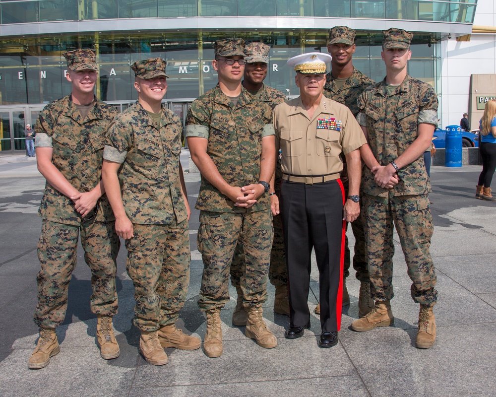 CMC Visits Marine Week Detroit