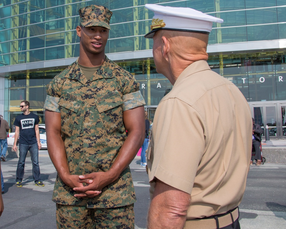 CMC Visits Marine Week Detroit