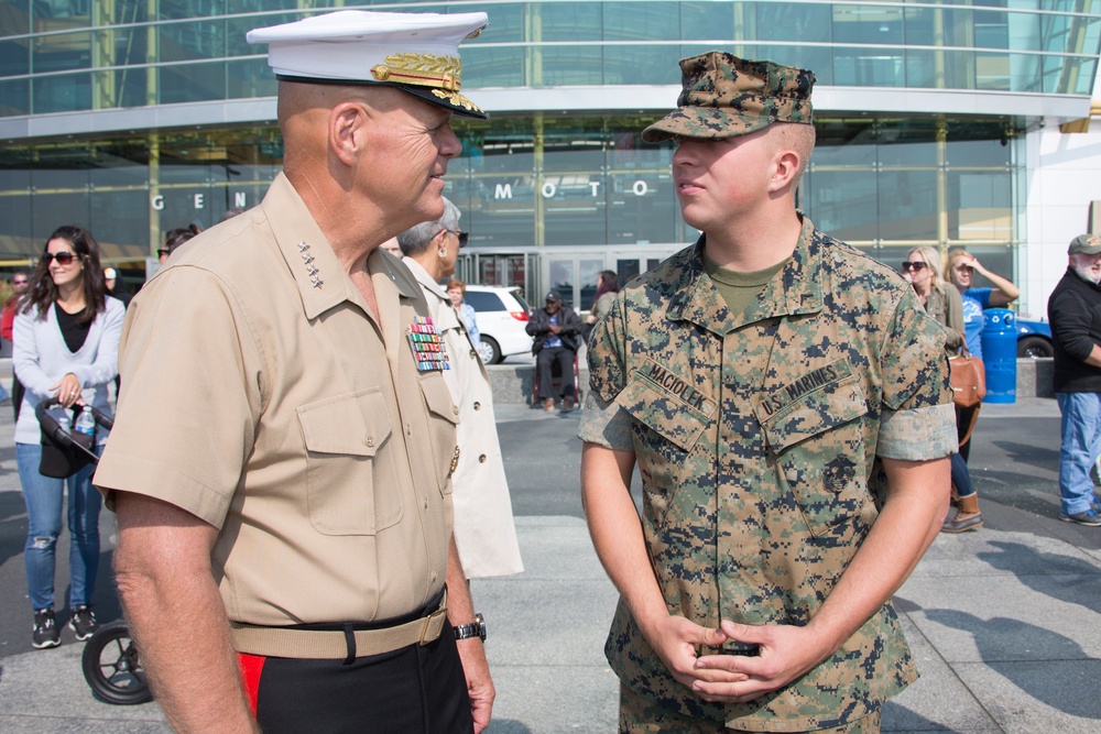 CMC Visits Marine Week Detroit