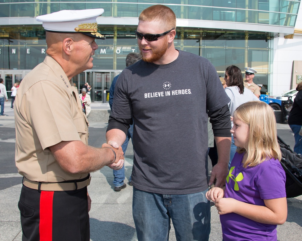 CMC Visits Marine Week Detroit