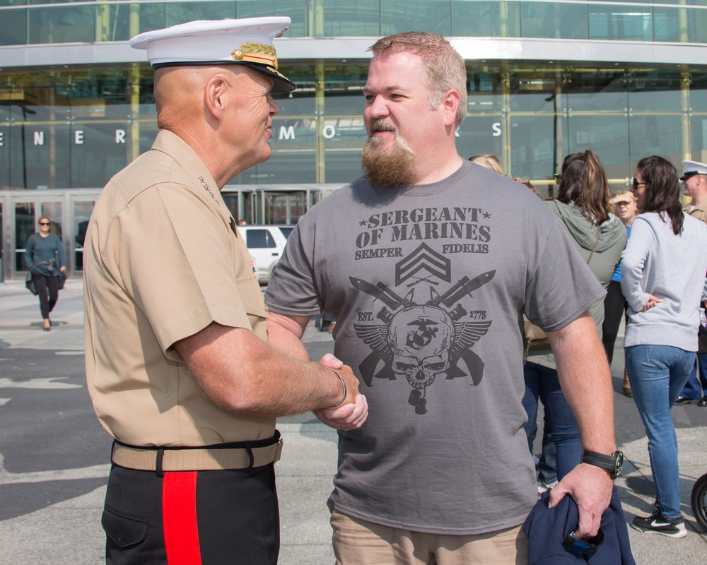 CMC Visits Marine Week Detroit