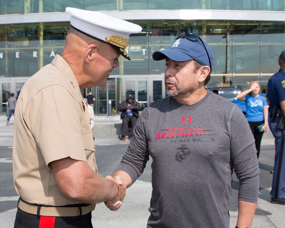 CMC Visits Marine Week Detroit