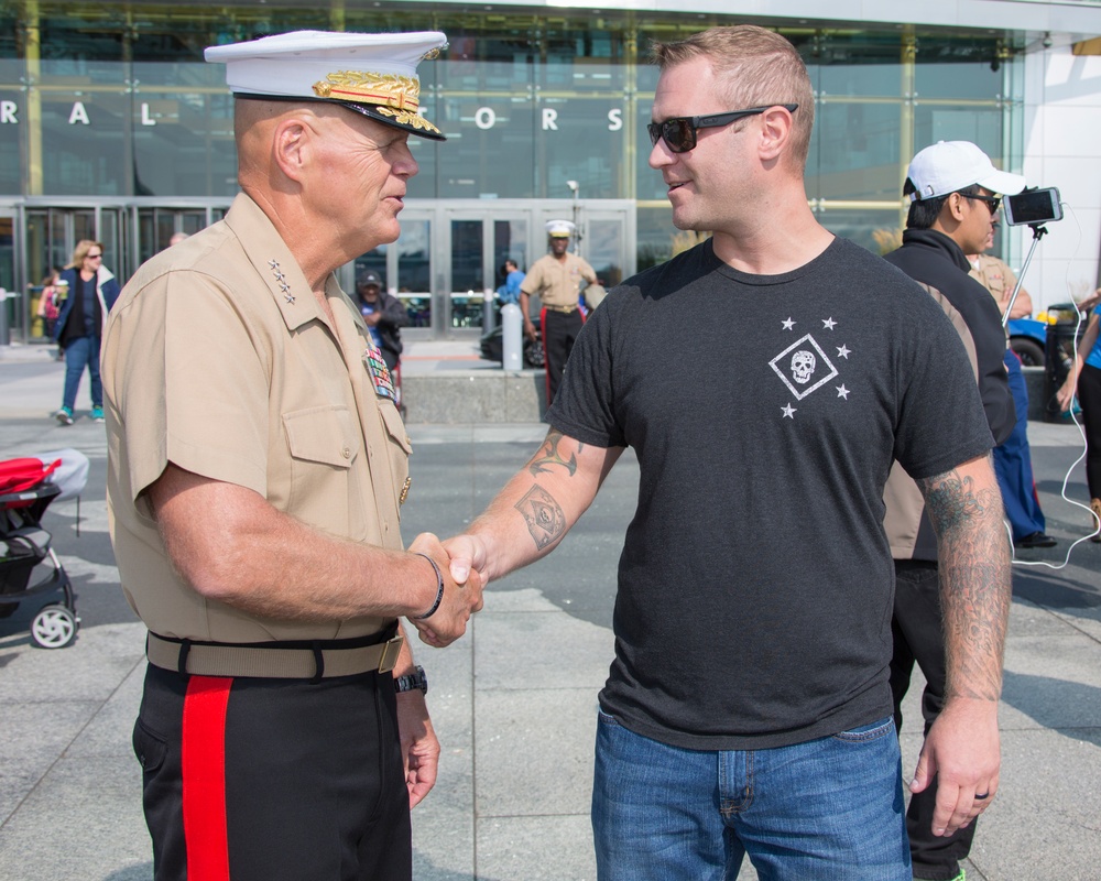 CMC Visits Marine Week Detroit