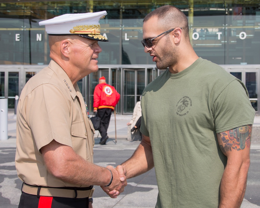 CMC Visits Marine Week Detroit