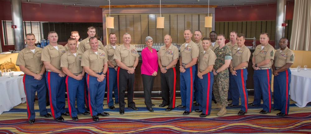 CMC Visits Marine Week Detroit