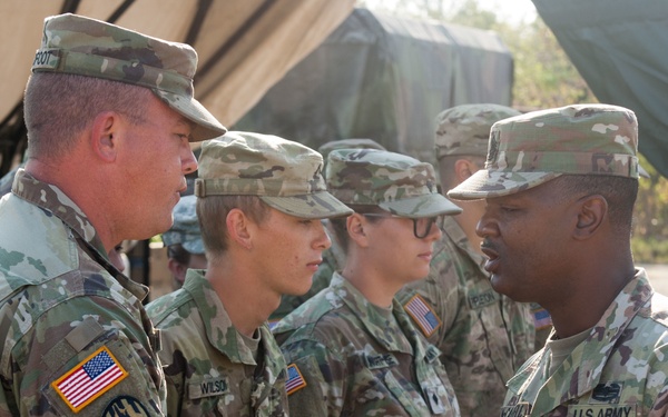 Oklahoma National Guardsmen support the Texas National Guard with Hurricane Harvey relief