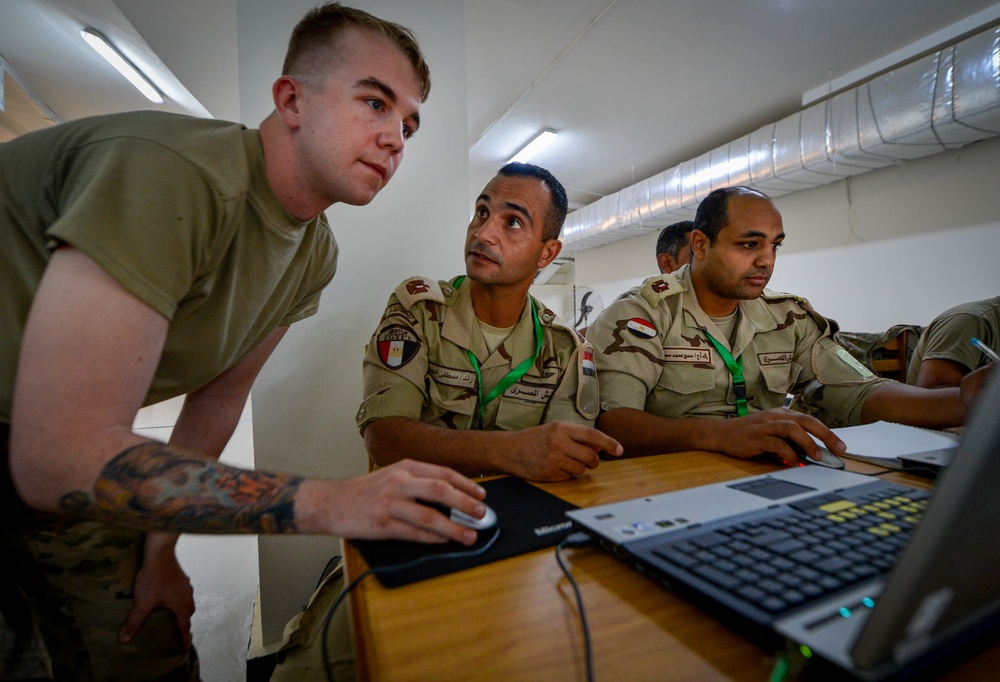 U.S., Egypt conduct joint CPX during Bright Star 2017