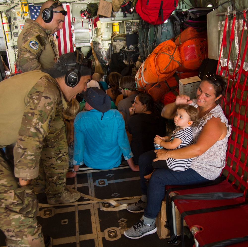 106th Rescue Wing provide rescue support to those effected by Hurrican Irma