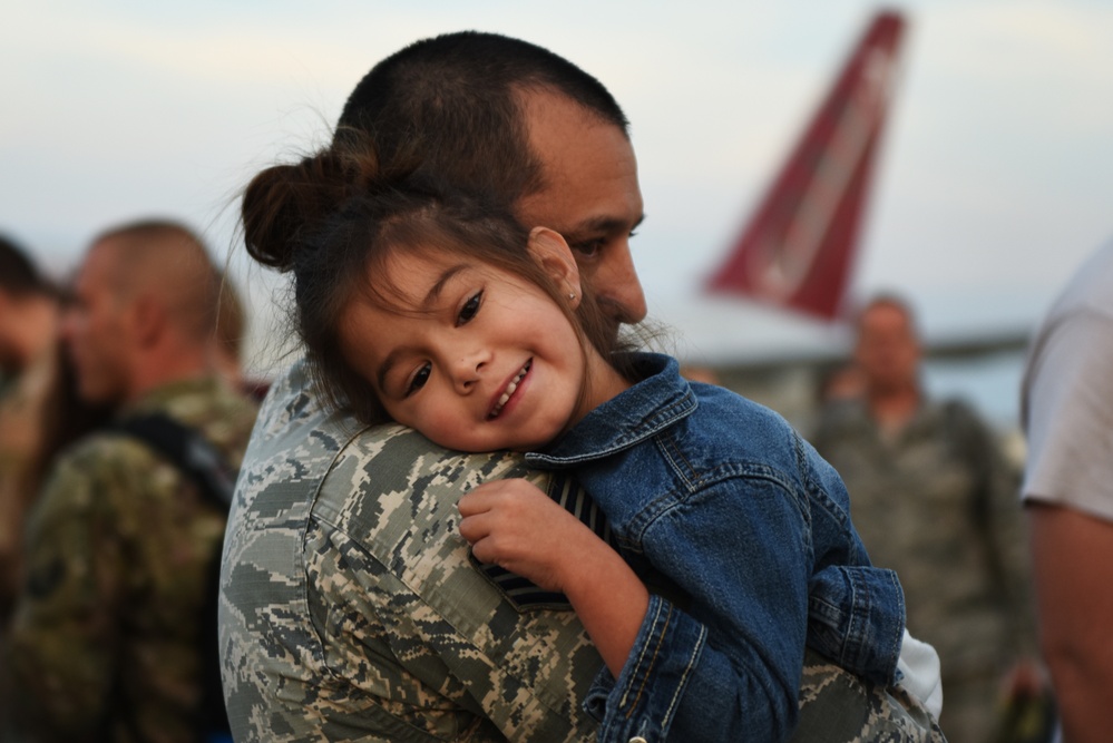 Team Minot welcomes deployed Airmen home