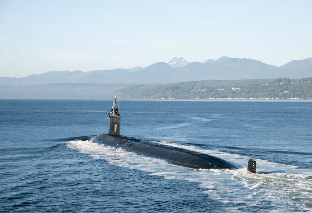 USS Jimmy Carter Returns to Naval Base Kitsap-Bangor