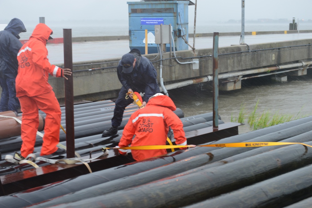 COAST GUARD CREWS TAKE PART IN INITIAL EVALUATION OF ASSETS