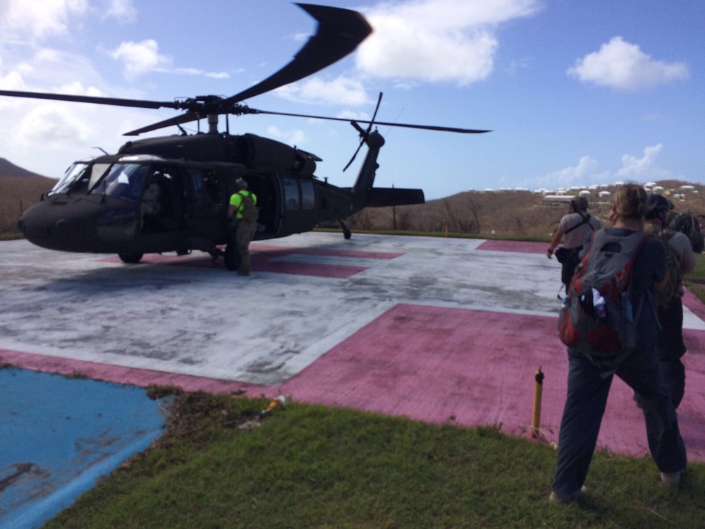 Kentucky Air Guardsmen conduct search-and-rescue missions in Virgin Islands