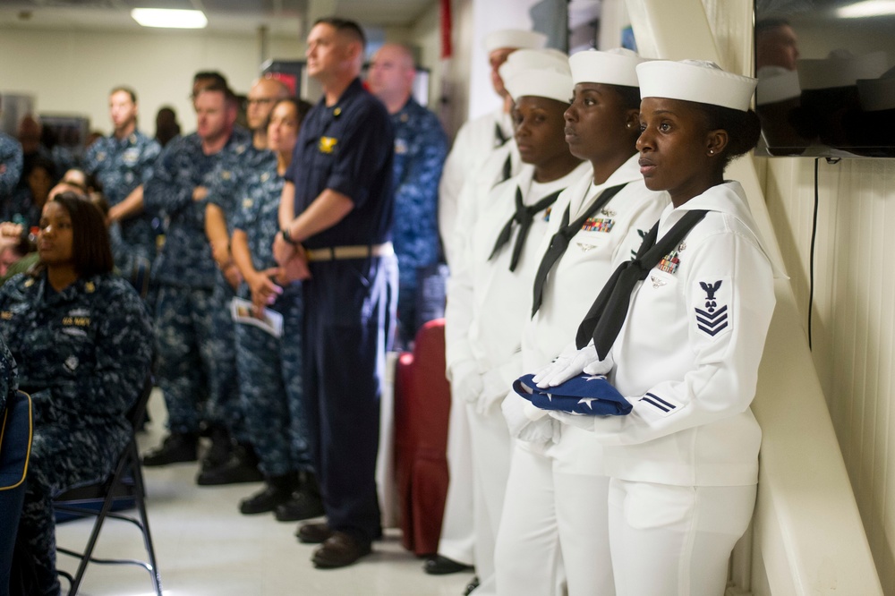 USS George Washignton Hosts 9/11 Remembrance ceremony