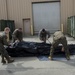 Marines with 3rd Force Reconnaissance Company prepare for relief efforts in the aftermath of Hurricane Irma