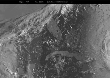 6 SOPS shows Hurricane Irma from space