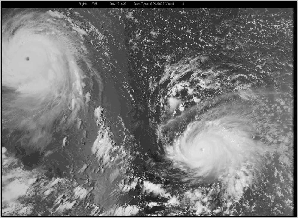 6 SOPS shows Hurricane Irma from Space