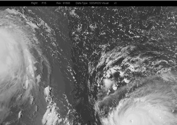 6 SOPS shows Hurricane Irma from Space