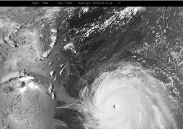 6 SOPS shows Hurricane Irma from space