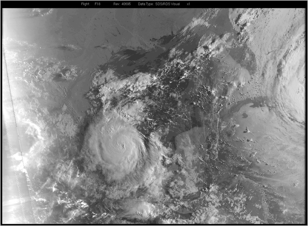 6 SOPS shows Hurricane Irma from space