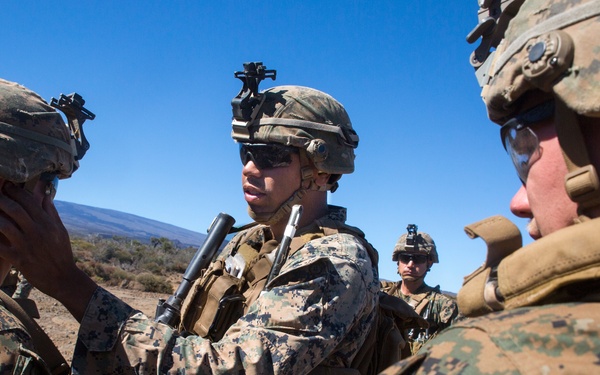 Kilo Co. conducts integrated platoon live-fire exercise
