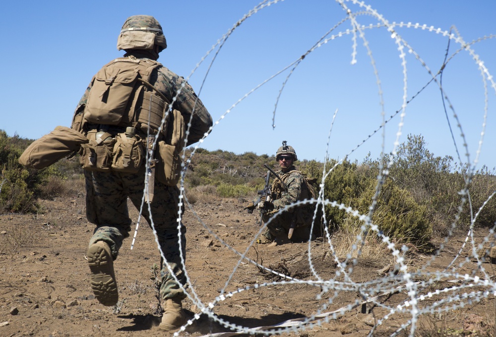 Kilo Co. conducts integrated platoon live-fire exercise