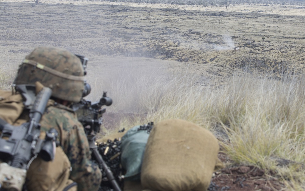 India Co. conducts integrated platoon live-fire exercise