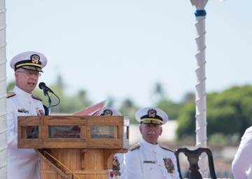 Pacific Submarine Force Holds Change of Command
