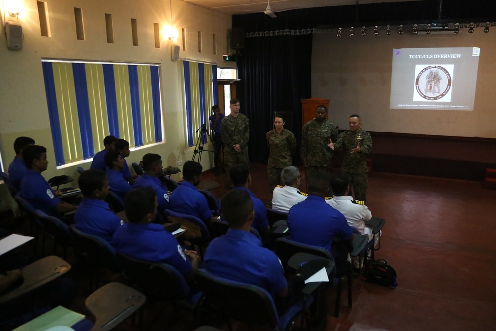 U.S., Sri Lanka Navy come together for Sri Lanka Health Engagement 17 opening ceremony
