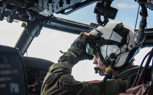 Stennis Conducts Helicopter Operations