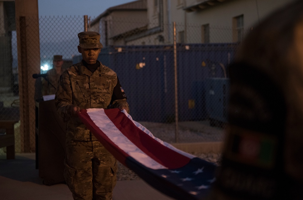 Bagram Remembers: Airmen pay their respects to 9/11 victims