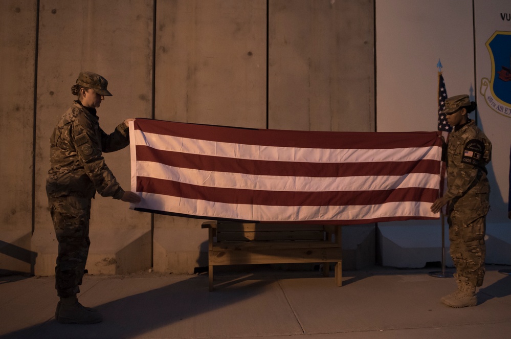 Bagram Remembers: Airmen pay their respects to 9/11 victims