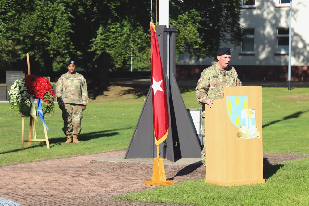 Panzer Kaserne ceremony honors the memory of 9/11