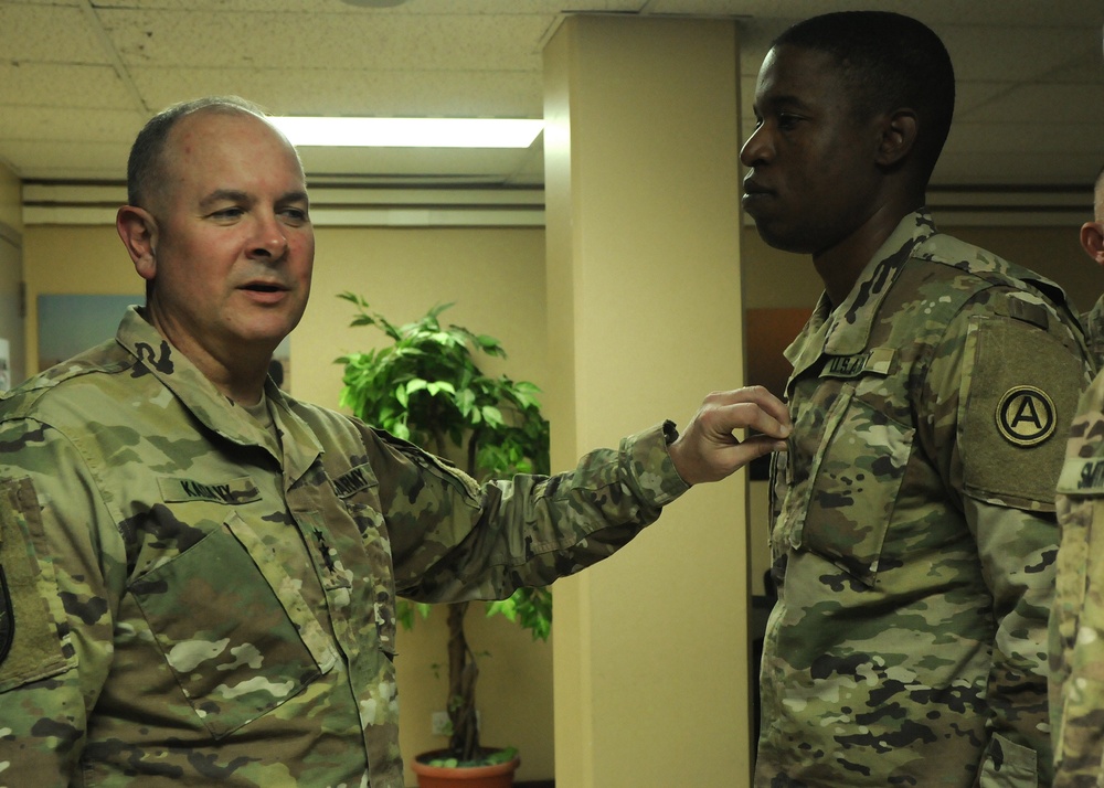 National Guard director visits troops in Kuwait