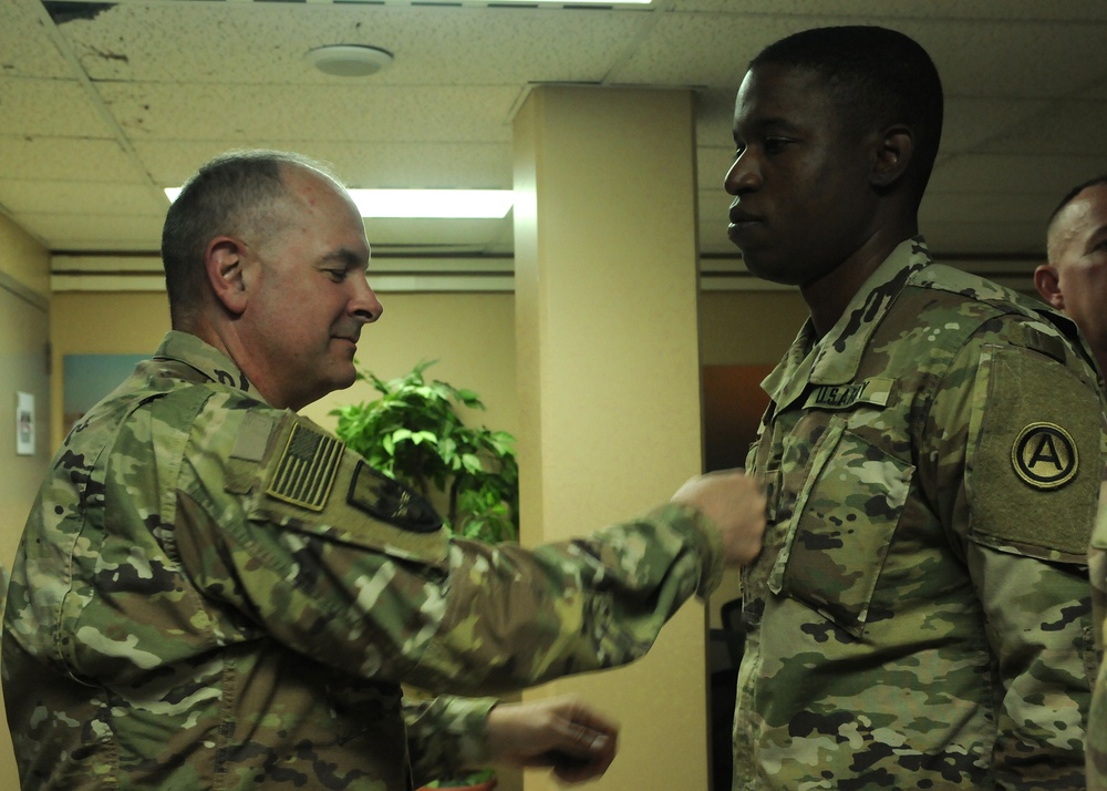 National Guard director visits troops in Kuwait